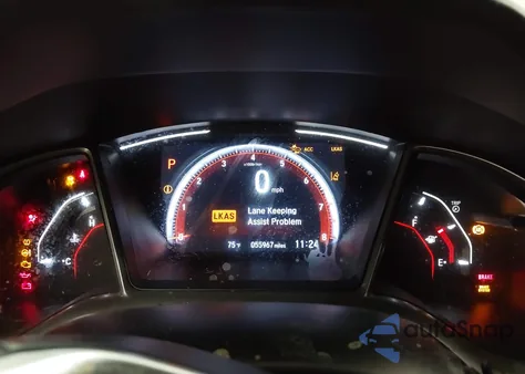 2019 Honda Civic Sport from USA, damaged, VIN 2HGFC4B82KH307956